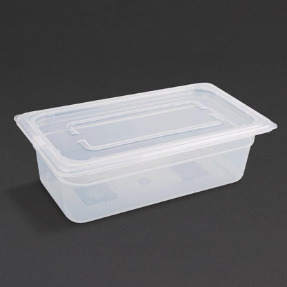 Vogue Polypropylene 1/3 Gastronorm Tray 100mm GJ519 (Pack of 4)