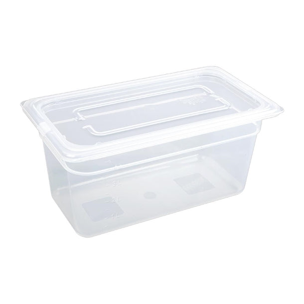 Vogue Polypropylene 1/3 Gastronorm Tray 150mm GJ520 (Pack of 4)