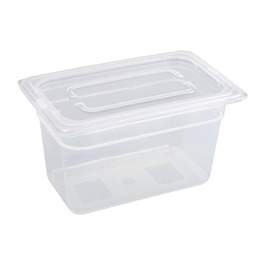 Vogue Polypropylene 1/4 Gastronorm Tray 150mm GJ524 (Pack of 4)