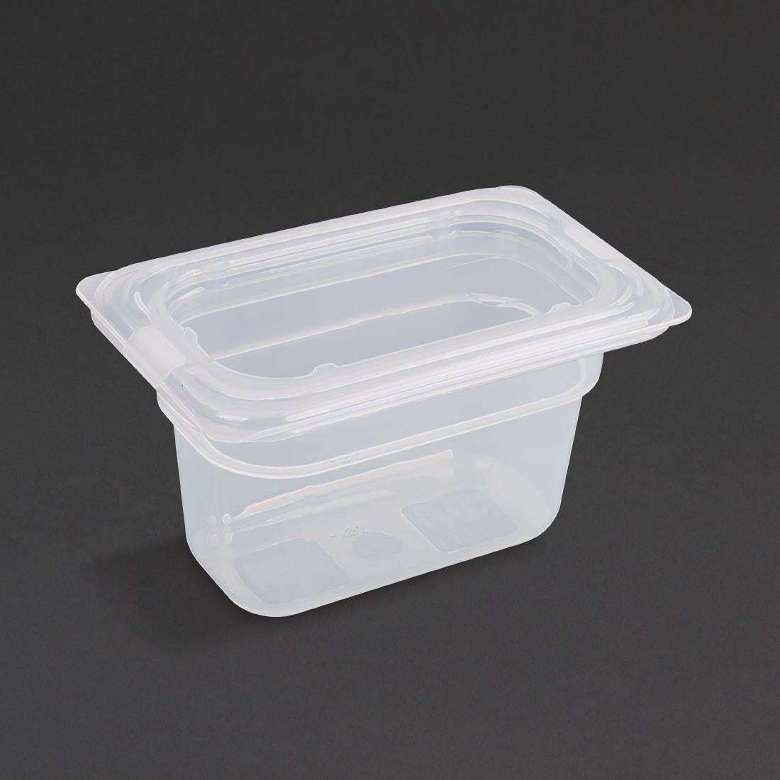 Vogue Polypropylene 1/9 Gastronorm Tray 100mm GJ529 (Pack of 4)