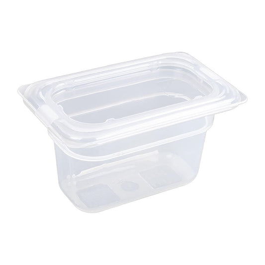 Vogue Polypropylene 1/9 Gastronorm Tray 100mm GJ529 (Pack of 4)