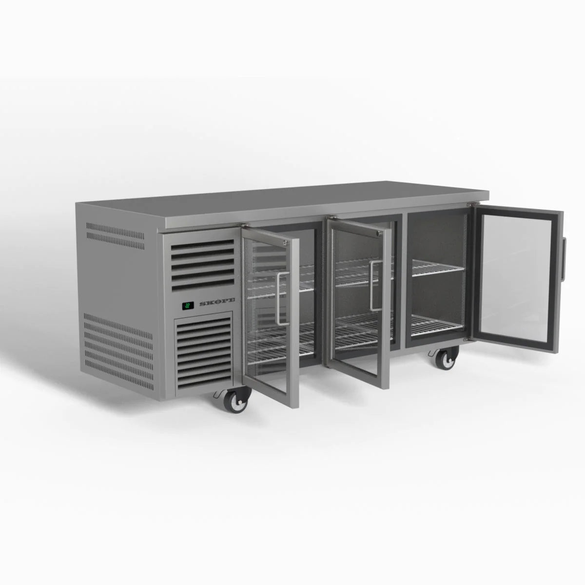 Skope ReFlex 3 Glass Door Undercounter Chiller RF7.UBR.3.GD FK656-A