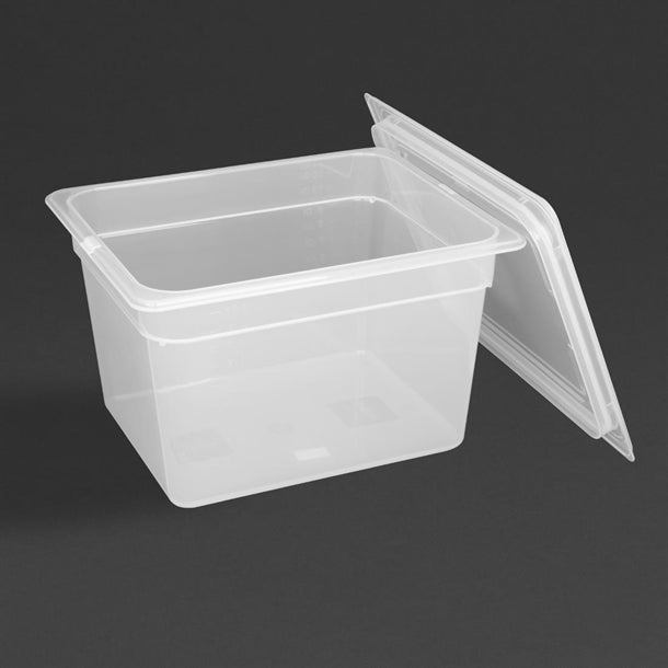 Vogue Polypropylene 1/2 Gastronorm Tray 200mm GJ517 (Pack of 4)