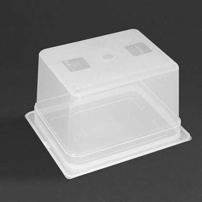 Vogue Polypropylene 1/2 Gastronorm Tray 200mm GJ517 (Pack of 4)